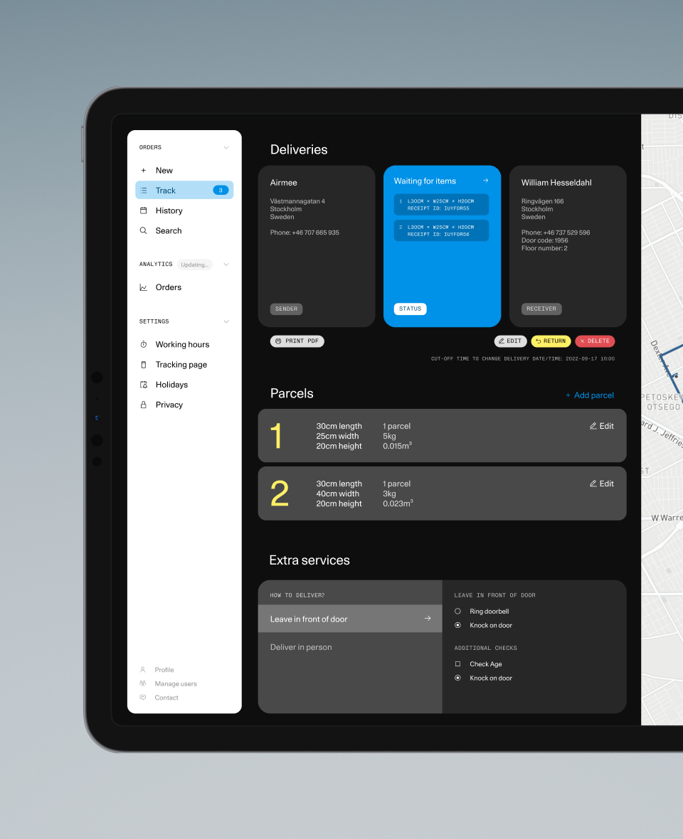 The Airmee App